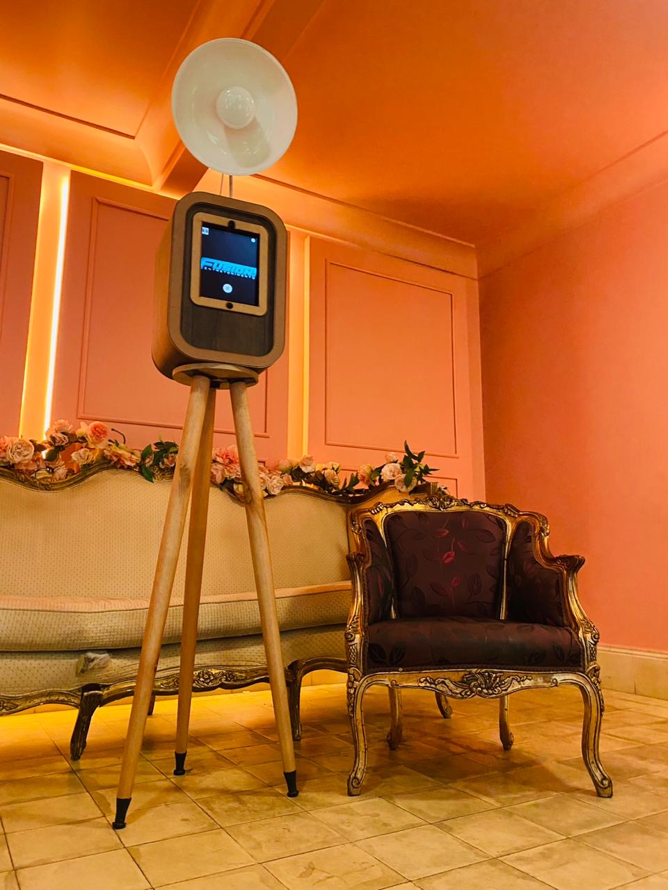 Totem Fotográfico Retrô